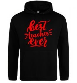 Чоловіча толстовка (худі) Best teacher ever text