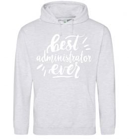Женская толстовка (худи) Best administrator ever