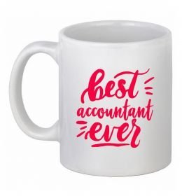 Чашка керамічна Best accountent ever