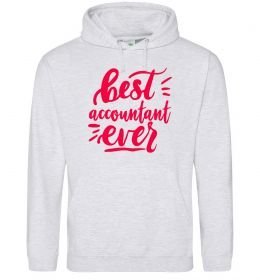 Женская толстовка (худи) Best accountent ever