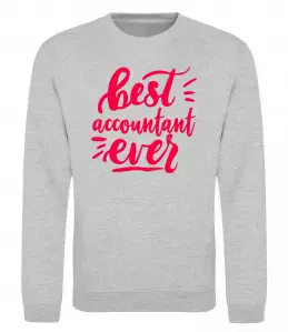 Світшот Майстер бухгалтерії жіноча Білий фото