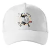Кепка Love teach inspire Белый фото