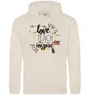 Женская толстовка (худи) Love teach inspire Таш Женская толстовка (худи) Love teach inspire Таш фото