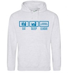 Чоловіча толстовка (худі) Eat sleep league