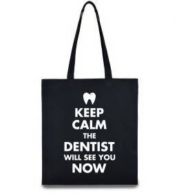 Эко-сумка Keep calm the dentist will see you now Эко-сумка Keep calm the dentist will see you now
