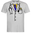 Чоловіча футболка Терапевт Сірий Чоловіча футболка Терапевт Сірий фото