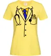 Женская футболка Терапевт Лимонный фото