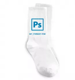 Носки My format PSD Белый фото