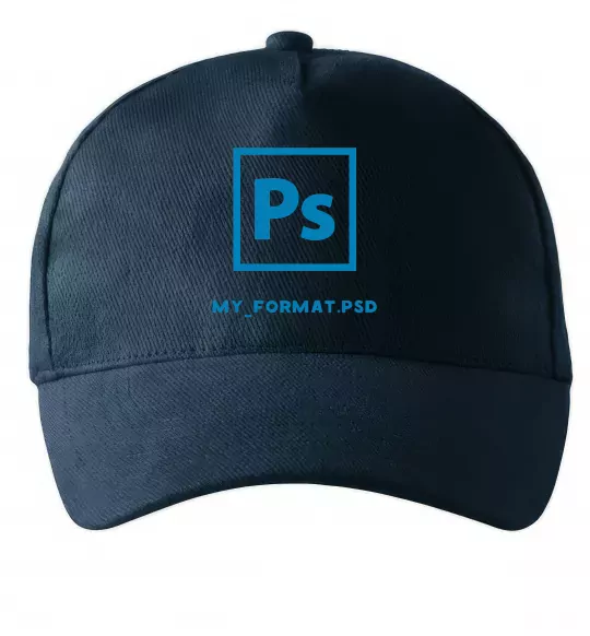 Кепка My format PSD Темно-синий фото