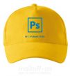 Кепка My format PSD Сонячно жовтий фото