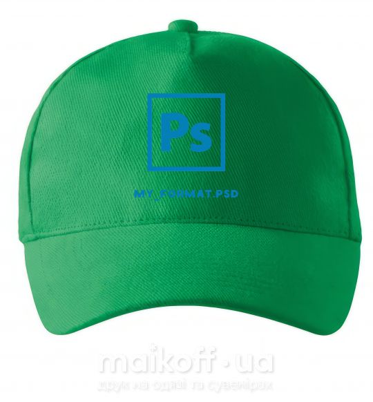 Кепка My format PSD Зеленый фото