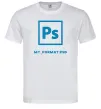 Мужская футболка My format PSD Белый фото