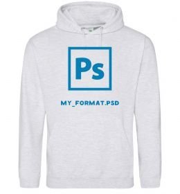 Женская толстовка (худи) My format PSD
