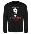 Світшот Big boss is watching you Чорний фото
