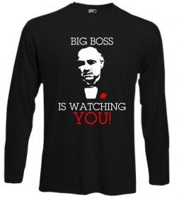 Лонгслив Big boss is watching you Лонгслив Big boss is watching you