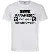 Мужская футболка I'm a paramedic what's your superpower Белый Мужская футболка I'm a paramedic what's your superpower Белый фото