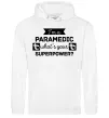 Мужская толстовка (худи) I'm a paramedic what's your superpower Белый Мужская толстовка (худи) I'm a paramedic what's your superpower Белый фото