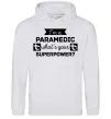 Мужская толстовка (худи) I'm a paramedic what's your superpower Серый меланж Мужская толстовка (худи) I'm a paramedic what's your superpower Серый меланж фото