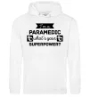 Жіноча толстовка (худі) I'm a paramedic what's your superpower Білий Жіноча толстовка (худі) I'm a paramedic what's your superpower Білий фото