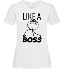 Женская футболка Like a boss