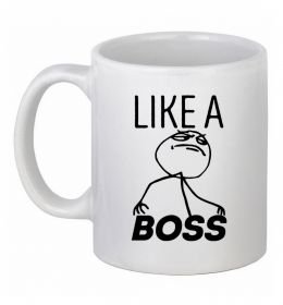 Чашка керамическая Like a boss