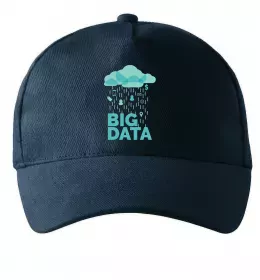 Кепка Big data rain Темно-синій фото