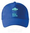 Кепка Big data rain Яскраво-синій фото