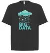 Футболка Оверсайз Big data rain Черный фото