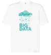 Футболка Оверсайз Big data rain Белый фото