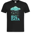 Мужская футболка Big data rain Черный Мужская футболка Big data rain Черный фото