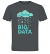Мужская футболка Big data rain Графит Мужская футболка Big data rain Графит фото