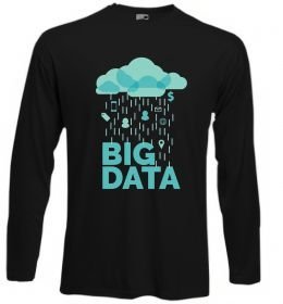Лонгслив Big data rain