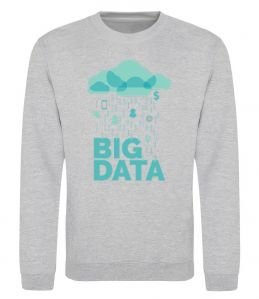 Світшот Big data rain Світшот Big data rain