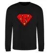 Свитшот Super dev Черный фото