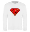 Свитшот Super dev Белый фото