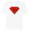 Футболка Оверсайз Super dev Белый фото