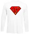 Лонгслів Super dev Білий фото