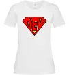 Женская футболка Super dev Белый Женская футболка Super dev Белый фото
