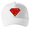 Кепка Super dev Білий Кепка Super dev Білий фото