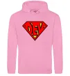 Женская толстовка (худи) Super dev Розовый фото