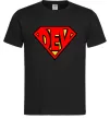 Мужская футболка Super dev Черный Мужская футболка Super dev Черный фото