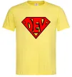 Мужская футболка Super dev Лимонный Мужская футболка Super dev Лимонный фото