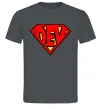 Мужская футболка Super dev Графит Мужская футболка Super dev Графит фото