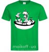 Мужская футболка Cook chef Зеленый фото