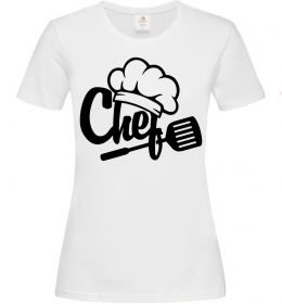 Женская футболка Chef hat