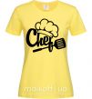 Женская футболка Chef hat Лимонный фото