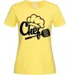 Женская футболка Chef hat Лимонный Женская футболка Chef hat Лимонный фото