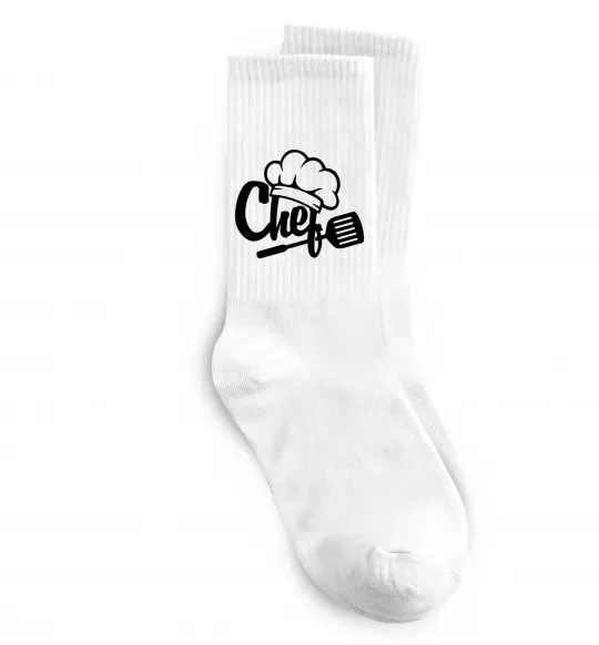 Шкарпетки Chef hat Білий фото