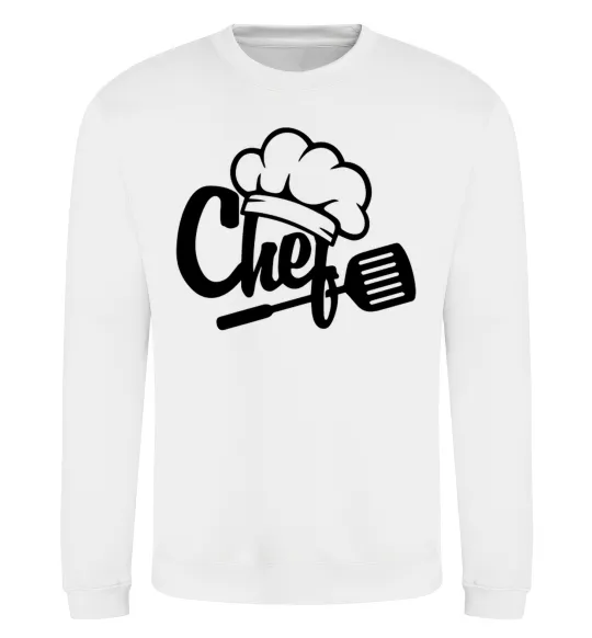 Світшот Chef hat Білий фото