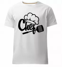 Чоловіча преміум футболка Так, шеф! Чорний фото